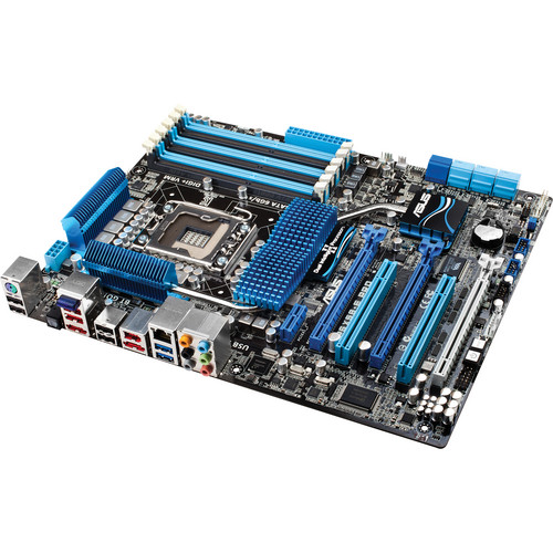 ASUS P6X58-E PRO Motherboard P6X58-E PRO B&H Photo Video