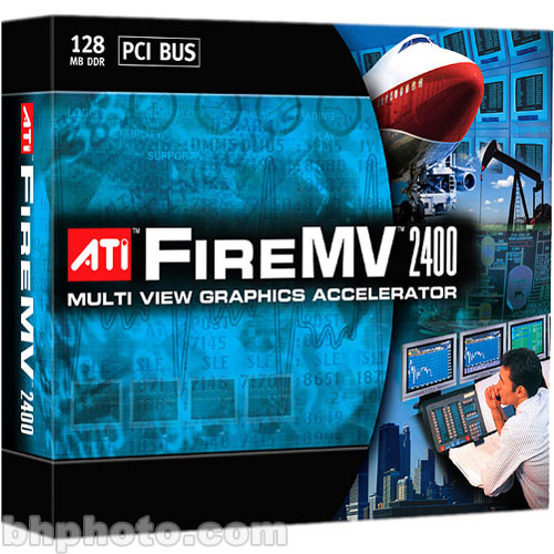 ATI FireMV 2400 PCI Workstation Display Card