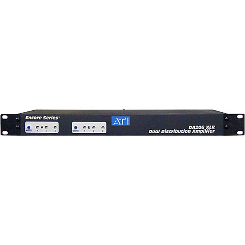 ATI Audio Inc DA206 - Dual 1x3 Distribution Amplifier