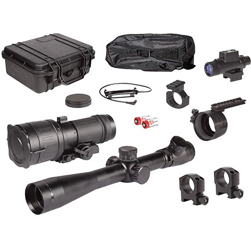 ATN PS40-4 Day/Night Tactical Kit w/Leupold Mark 4 3.5-10x40mm Riflescope