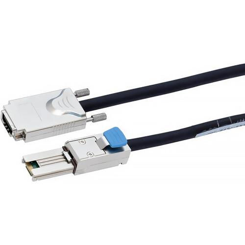 ATTO Technology SAS External 8088 to 8470 Cable, (3 m) (ROHS)