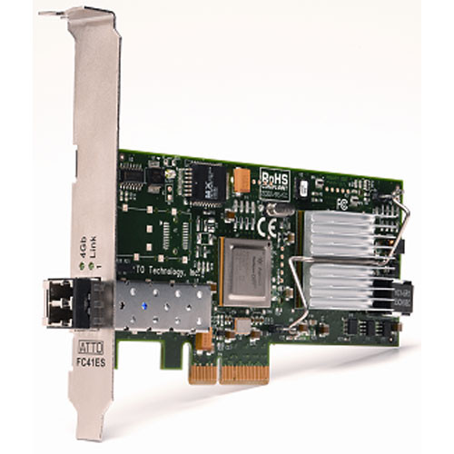 ATTO Technology Celerity FC-41ES 4Gb FC Single-Channel PCI Express Host Adapter