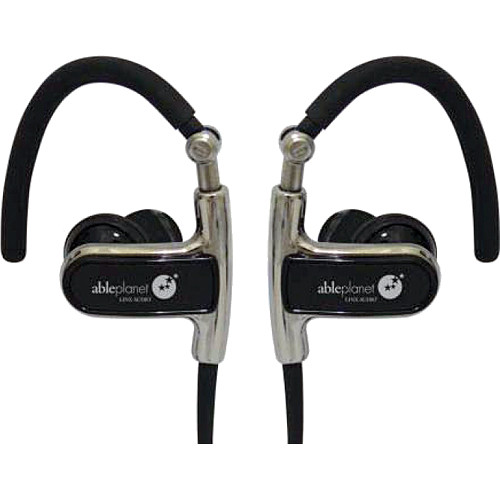 Able Planet SI1150 Clear Harmony In-Ear/Hook Headphones with Mic/Remote