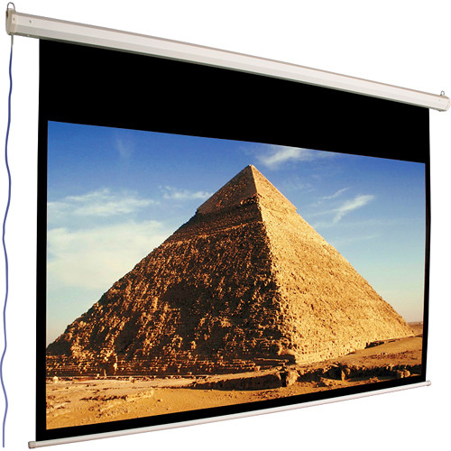 AccuScreens Motorized Projection Screen (Matte White)