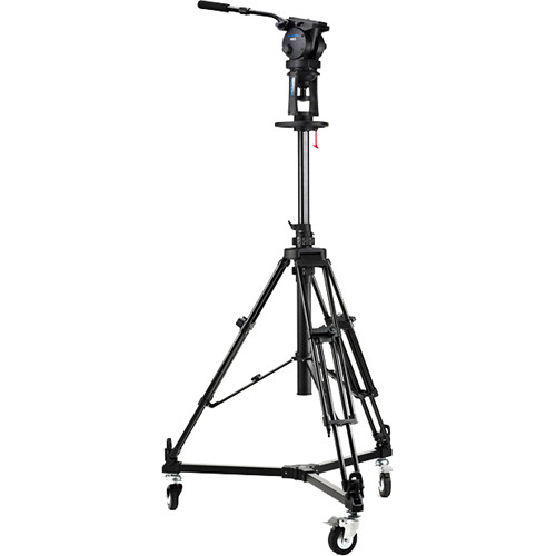 Acebil PD1800 Pro Pedestal with H60 Head / D3 Dolly / and Carry Case