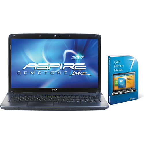 Acer Aspire AS7740-6656 17.3" Laptop Computer with Windows 7 Professional Upgrade