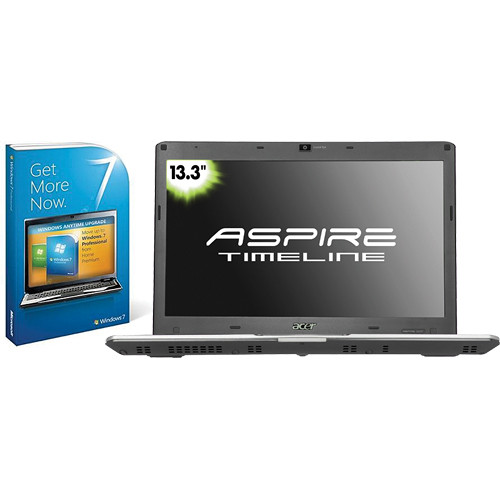 Acer Aspire Timeline AS3810T-6376 13.3" Laptop Computer with Windows 7 Professional Upgrade