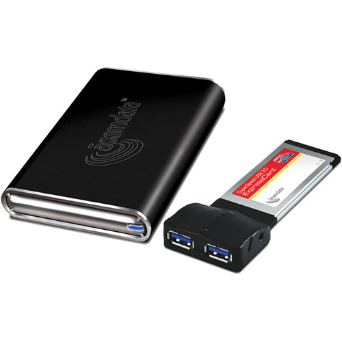 Acomdata Tango 2.5" 9.5/12.5mm SATA Drive Enclosure Kit with 2-Port USB 3.1 Gen 1 ExpressCard (USB 3.1 Gen 1)