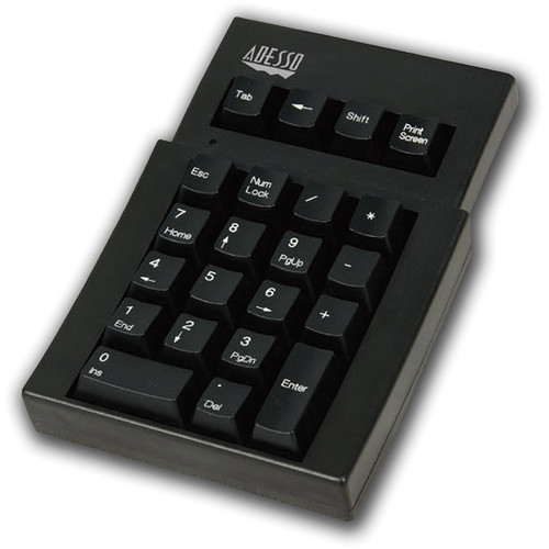 Adesso AKP-220B 22-Key Mechanical USB Numeric Keypad