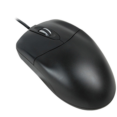 Adesso 3 Button Desktop Optical Scroll Mouse (USB, Black)