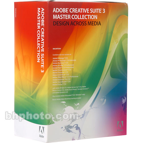 Adobe Upgrade to Master Collection CS3 Software Suite for Mac