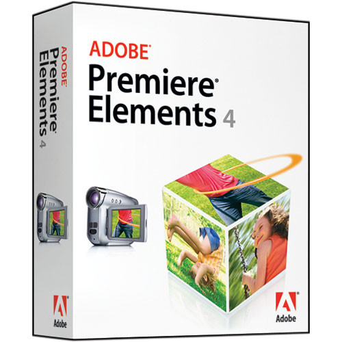 Adobe Premiere Elements 4 Video Editing Software for Windows