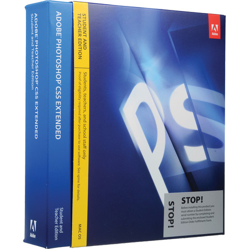 Adobe Photoshop CS5 Extended Software for Mac 65050129 B&H Photo