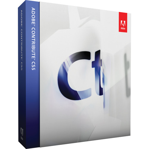 Adobe Contribute CS5 5-User Multipack Software for Windows