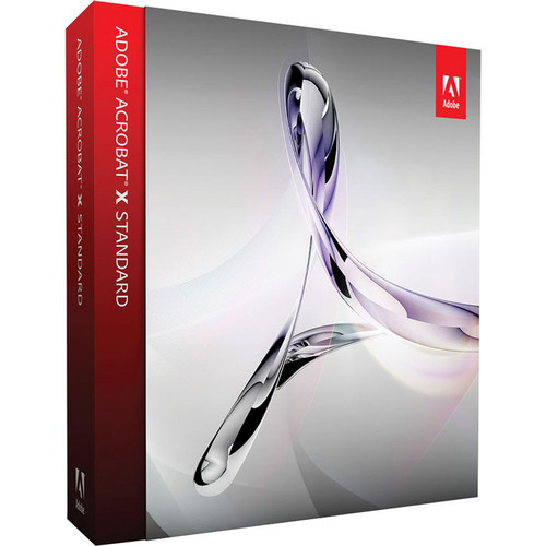 Adobe Acrobat X Standard For Windows Retail DVD (French Canadian)-1 User