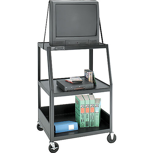 Advance PIXMobile AV7UL-49 Adjustable Wide Base A/V Cart (22 x 32 x 49")