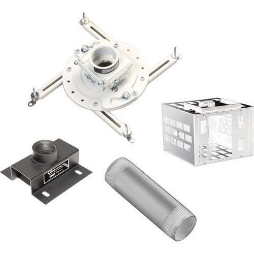 Advance Universal Projector Ceiling Mount Kit (Up to 50 lbs - White)
