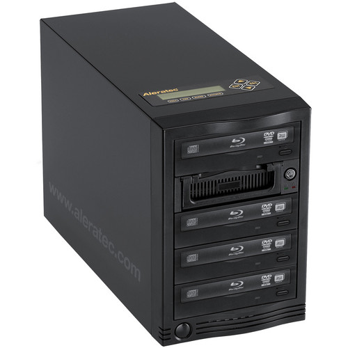 Aleratec 1:4 Blu-ray/DVD/CD Tower Publisher SLS