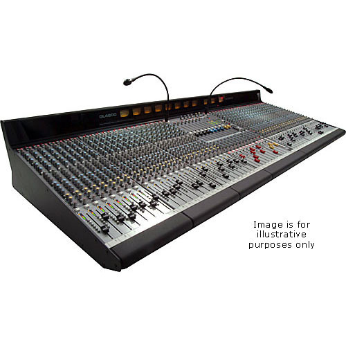 Allen & Heath GL4800M 48 Channel 8 Bus Sound Reinforcement Console - Stereo Channels Positioned at Outside Right