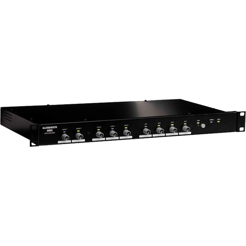 Allen & Heath GR05 - 5-In, 4-Out Rack-Mount Analog Zone Mixer