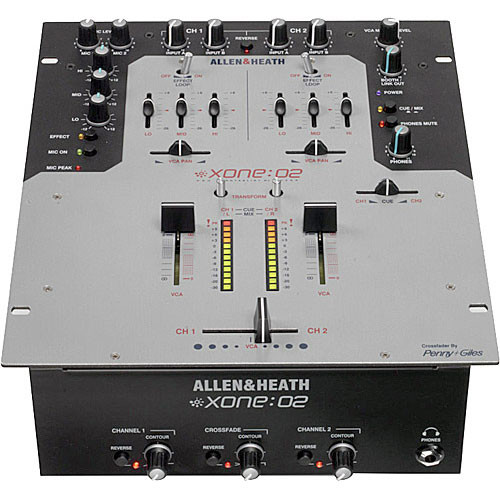 Allen & Heath XONE:02 Two-Channel Battle and Scratch Mixer