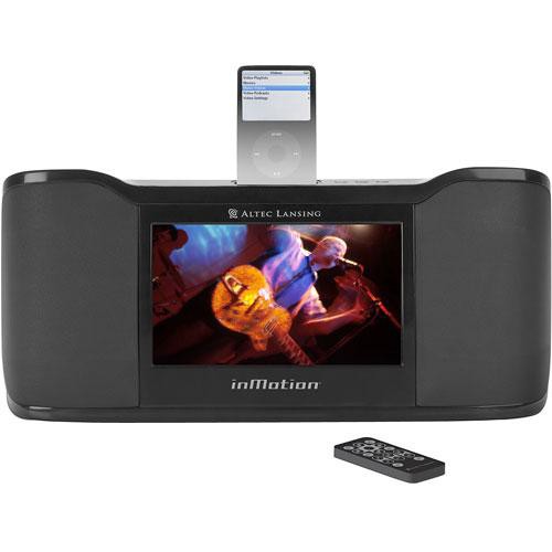 Altec Lansing 'DEMO' iMV712 inMotion Portable Audio Speaker Station with 8.5" Screen