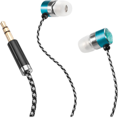 Altec Lansing MZX736 Bliss Platinum In-Ear Stereo Headphones (Aqua)