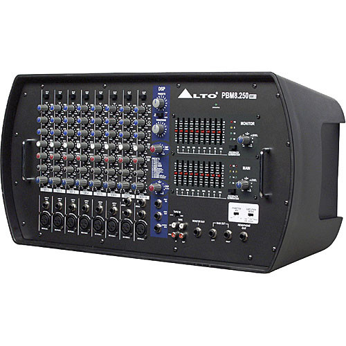 Alto Professional PBM8.250 - 8-Channel Stereo Powered PBM8-250
