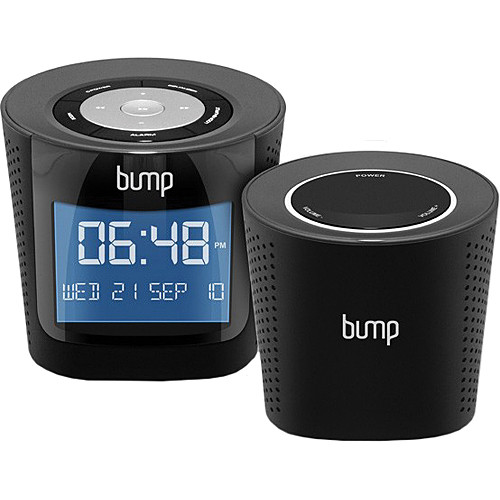 Aluratek Bump Digital MP3 / FM Radio Boombox With Remote Wireless Speaker