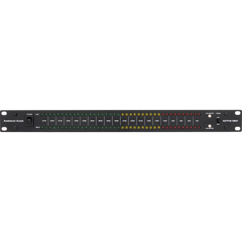 American Audio DB-DISPLAY Rackmount LED Decibel Meter ACTIVE DBM