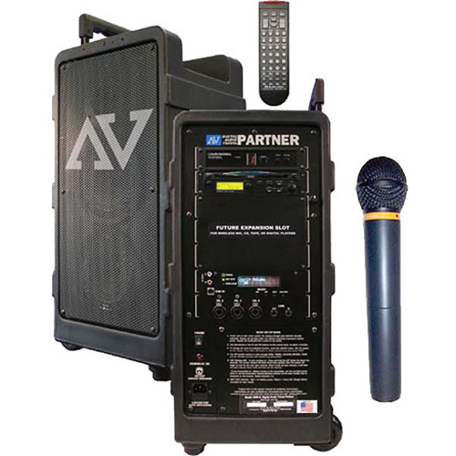 AmpliVox Sound Systems SW915-H Digital Audio Travel Partner w/ Handheld Wireless Microphone