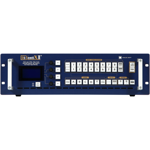 Analog Way DVX 8044 DI-VENTIX II Mixer, Scaler & Seamless Switcher with CROSS BLENDER Software