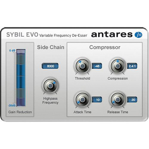 Antares Audio Technologies Sybil Variable Frequency De-Esser Plug-In (Download)