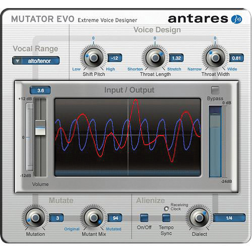 Antares Audio Technologies Mutator Extreme Voice Designer Plug-In (Download)