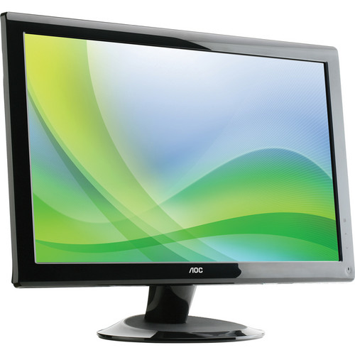 AOC 2436VW 24" Class LCD Widescreen HD Monitor (Black)