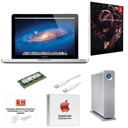 B&H Photo Apple MacBook Pro Turnkey System with an Apple 15.4" MacBook Pro and Adobe Premiere Pro CS6