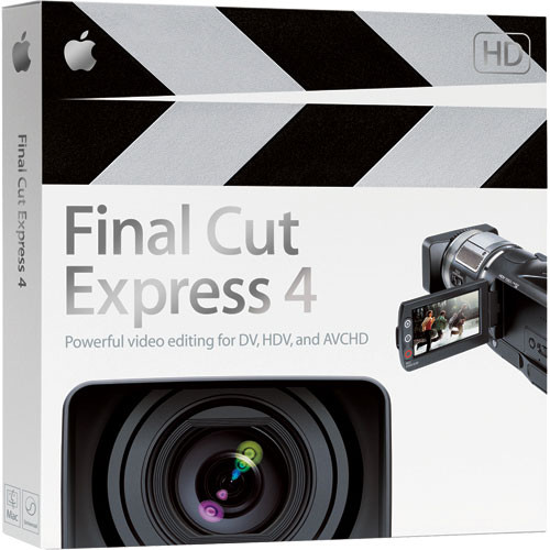 Apple Final Cut Express 4 Video Editing Software for Mac OS X