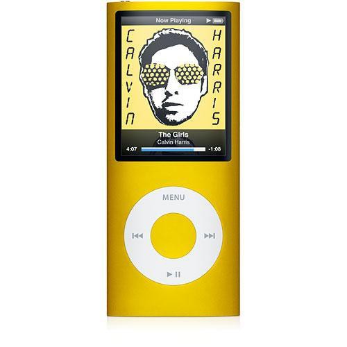 Apple iPod nano 4th Gen 8GB (Yellow) MB748LL/A B&H Photo Video