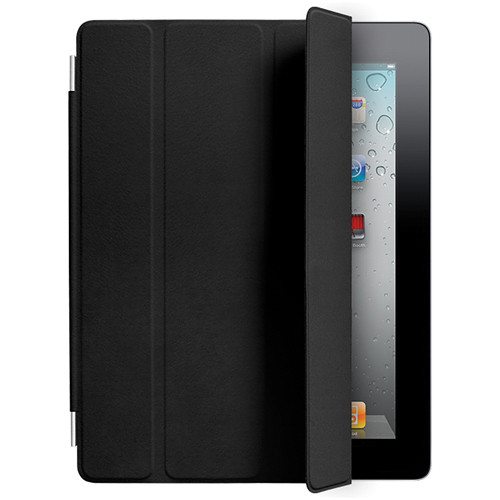 Apple iPad Smart Cover for the iPad 2 and new iPad 3 (Leather ,Black)