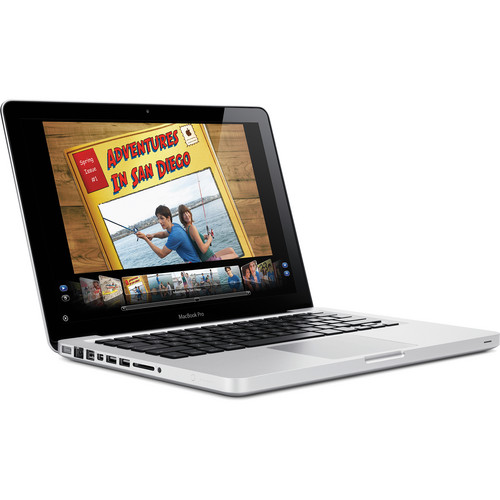 Apple 13.3" MacBook Pro Notebook Computer with White Plastic Apple Remote