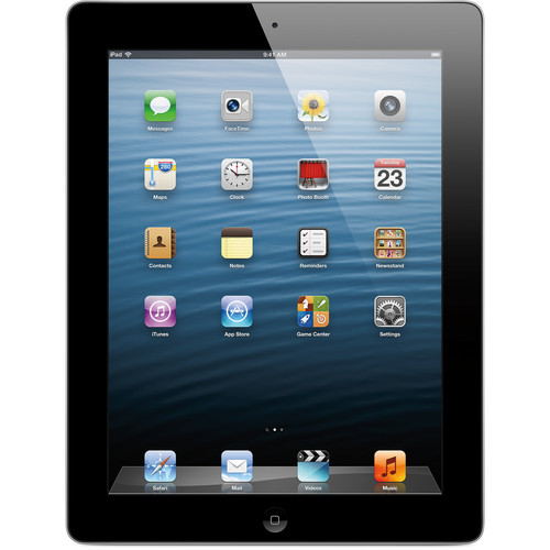 Apple 64GB iPad with Retina Display and Wi-Fi + 4G LTE (4th Gen, AT&T, Black)