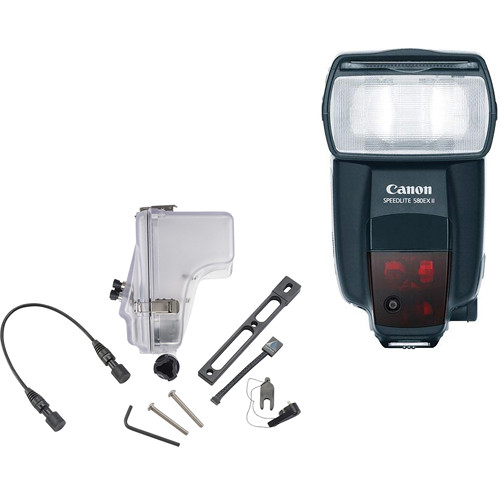 AQUATECH F-580EX II Underwater Housing Kit w/ Canon 580EX II Flash