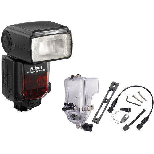 AQUATECH ND-900 Underwater Housing Kit w/ Nikon SB-900 Flash