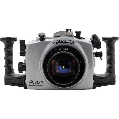 Aquatica Housing w/ Single TTL Ikelite Bulkhead f/ Nikon D80