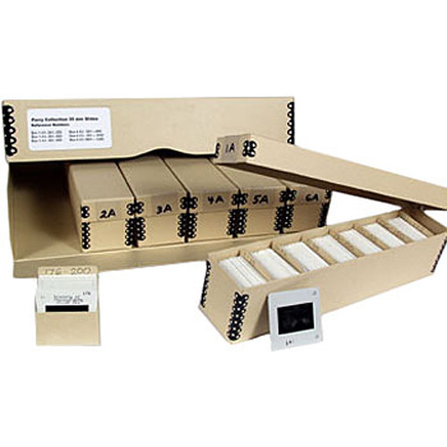 Archival Methods 07062 35mm Slide Storage System (Tan)