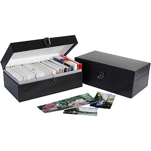 Archival Methods Legacy Print Box - 8.5 x 14-3/8 x 5-3/8" - Black with White Interior