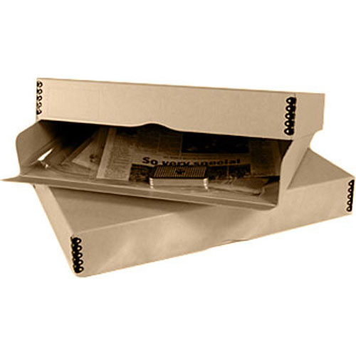 Archival Methods 9x11"  Drop Front Drop Front Storage Box (Small Magazine Kit , Metal Desiccant Canister)