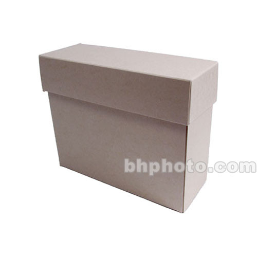 Archival Methods Pop LokPop Lok Document Box - 16.25 x 10.75 x 5" - Tan