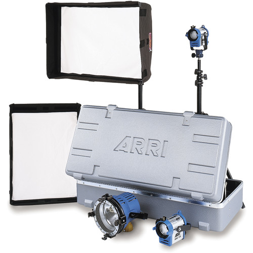 ARRI Softbank D5 Tungsten Four Light Kit, Compact Case (220-240V)