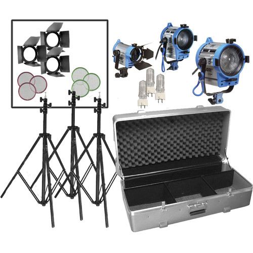ARRI Compact Fresnel Three-Light Kit